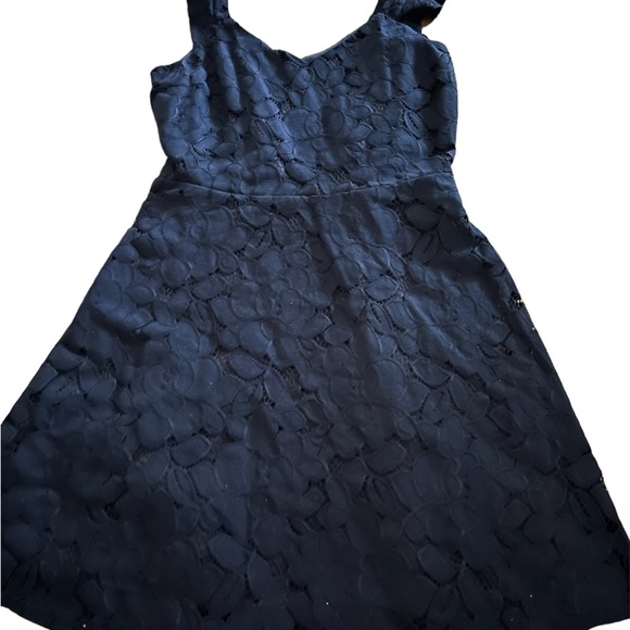 Monteau Navy Lace Dress - Picture 3 of 3